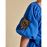 Wildcat Sequin Puff Sleeve Dress