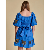 Wildcat Sequin Puff Sleeve Dress