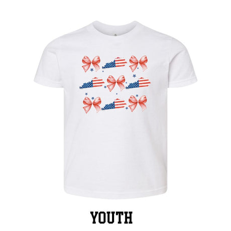 KY Flags and Bows Youth Tee