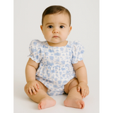 Kentucky Wildcat Infant Toile Puff Sleeve Onesie