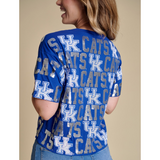UK CATS Sequin Repeat T-Shirt