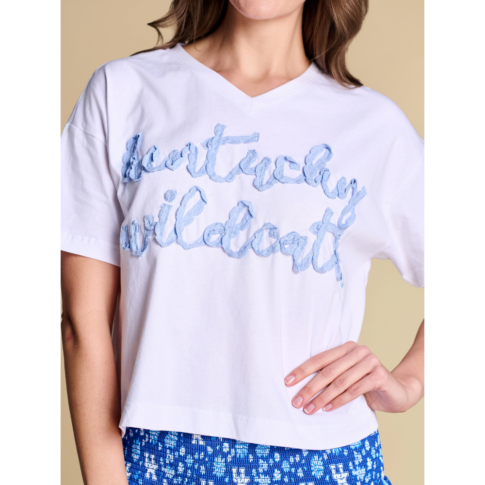 Kentucky Wildcats Ribbon Rally Script T-Shirt