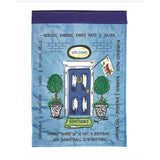 KY Welcome Door Garden Flag