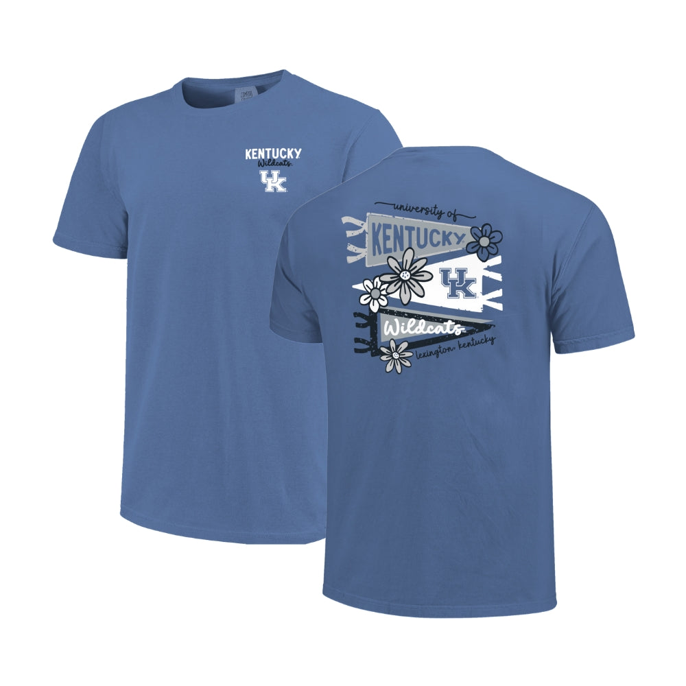 Kentucky Wildcats Flower Pennants T-Shirt