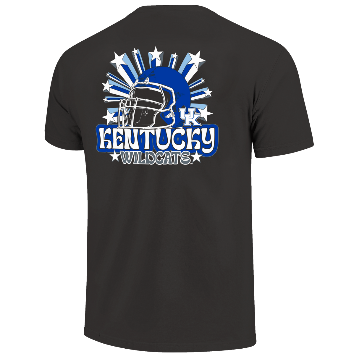 Kentucky Wildcats Helmet Starburst T-Shirt