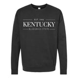 Kentucky Bluegrass State Est. 1792 Crewneck