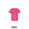 Camiseta juvenil con iconos de Kentucky Illustrated
