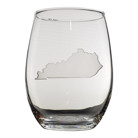 KY Filled Stemless Wine Glass