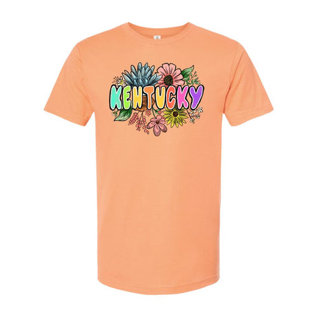 Kentucky Watercolor Flower Tee