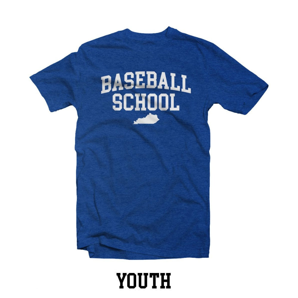 Baseball School Kentucky Youth T-Shirt