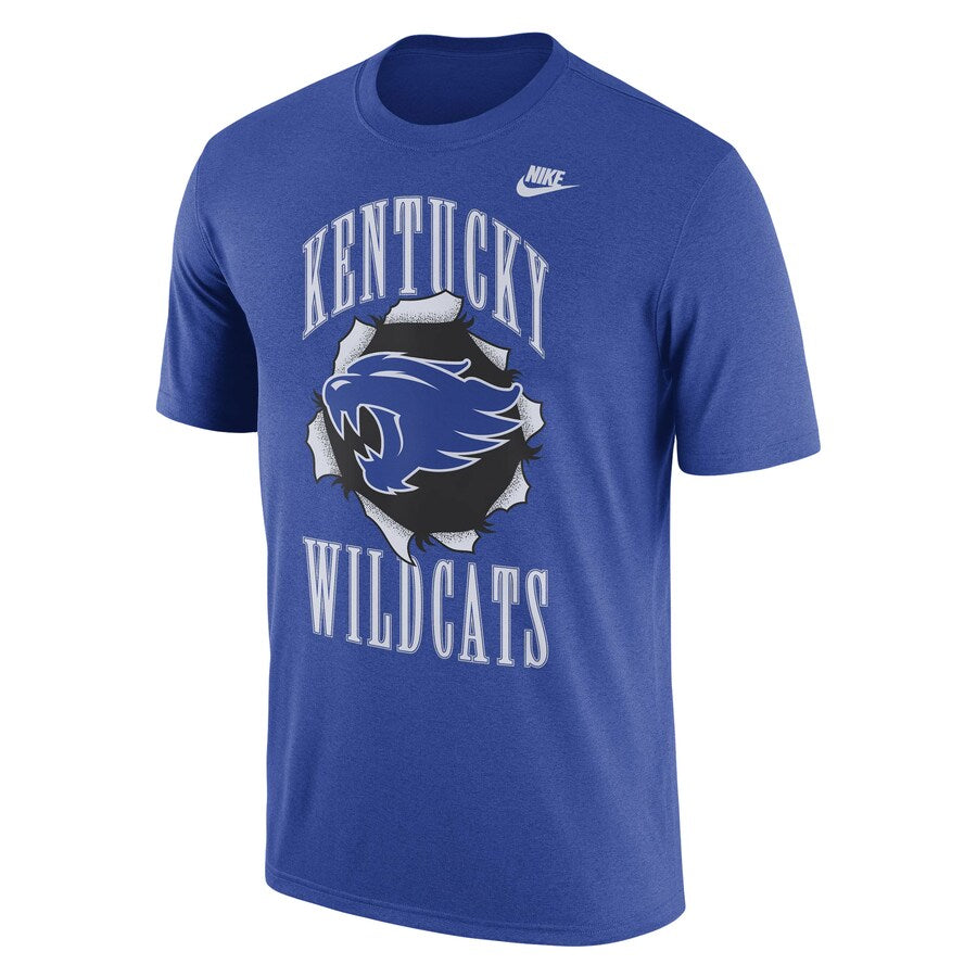 Kentucky Wildcats Nike Campus Back to School Game Royal T-Shirt