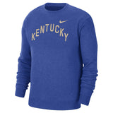 Kentucky Wildcats Nike Campus Royal Pullover Crewneck Sweatshirt