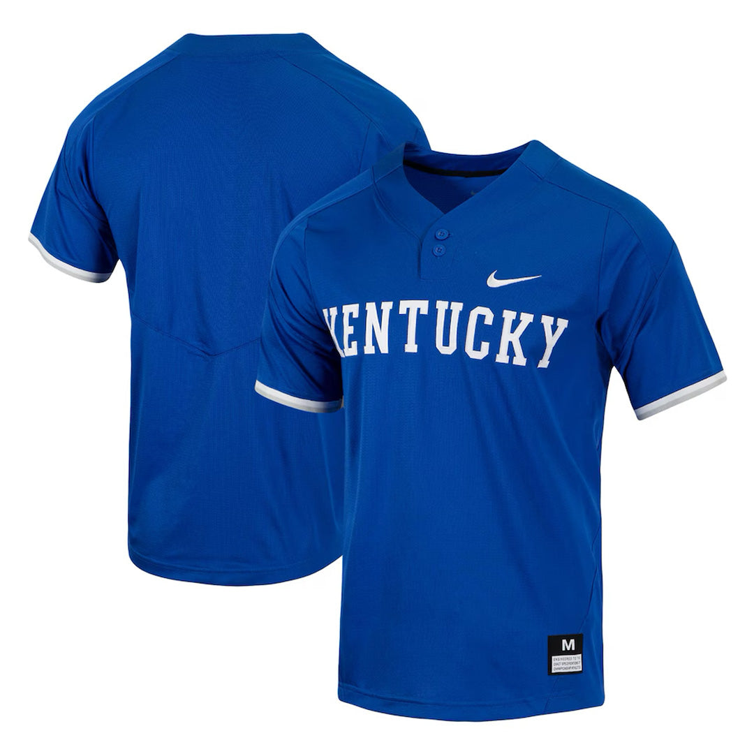 Kentucky Wildcats Nike Replica Vapor Elite Two-Button Baseball Jersey