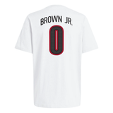 Adidas Louisville Basketball Mikel Brown Jr #0 T-Shirt