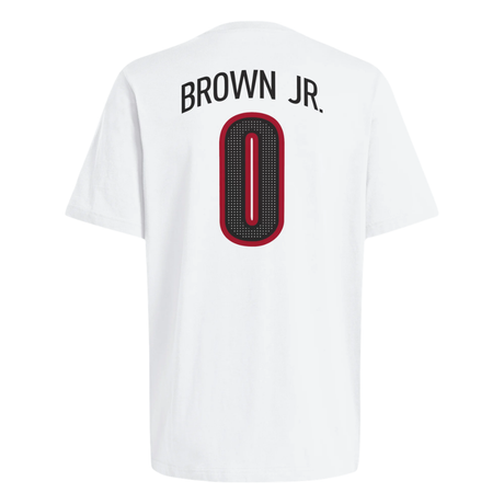 Adidas Louisville Basketball Mikel Brown Jr #0 T-Shirt