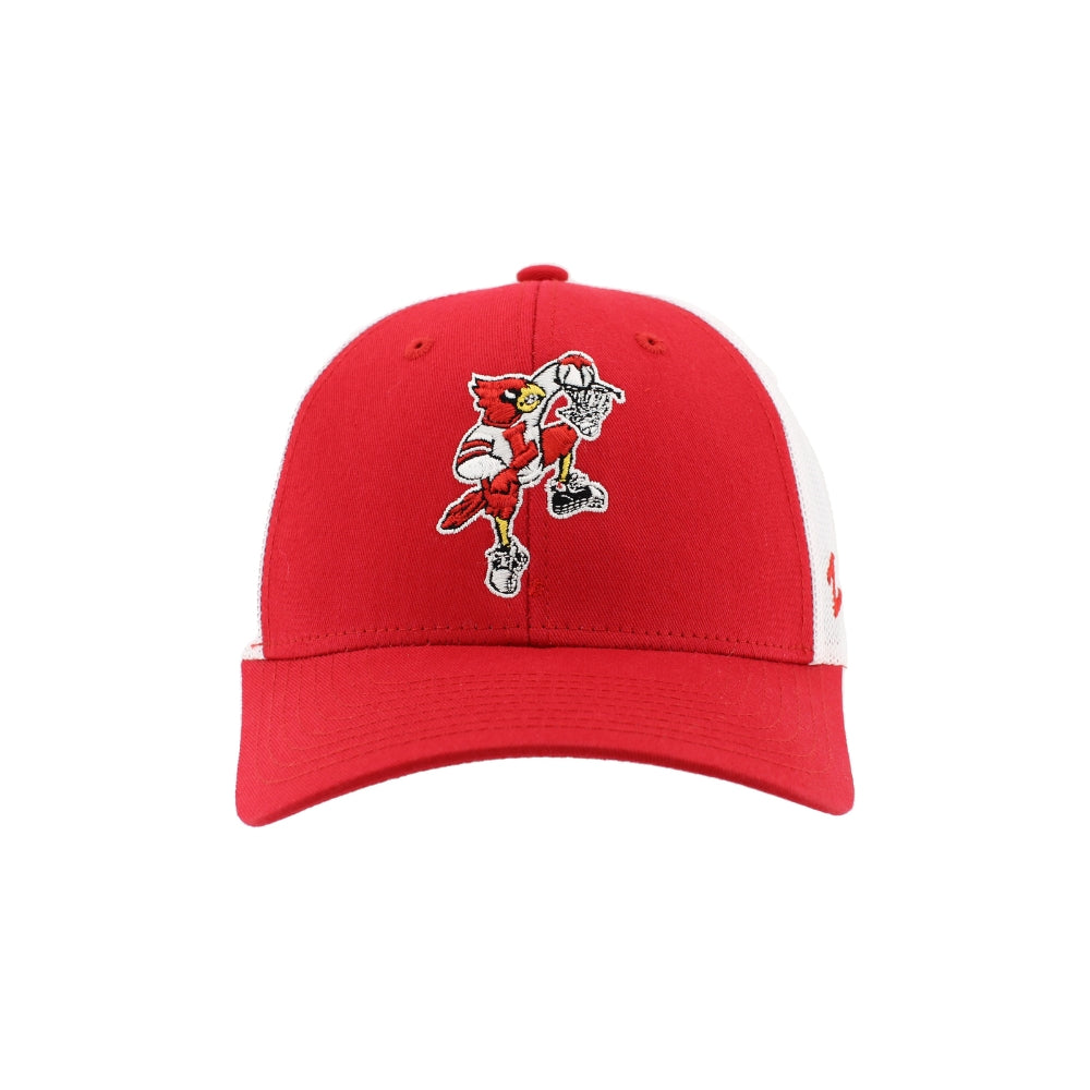 Louisville Cardinal Dunking Bird Trucker Hat