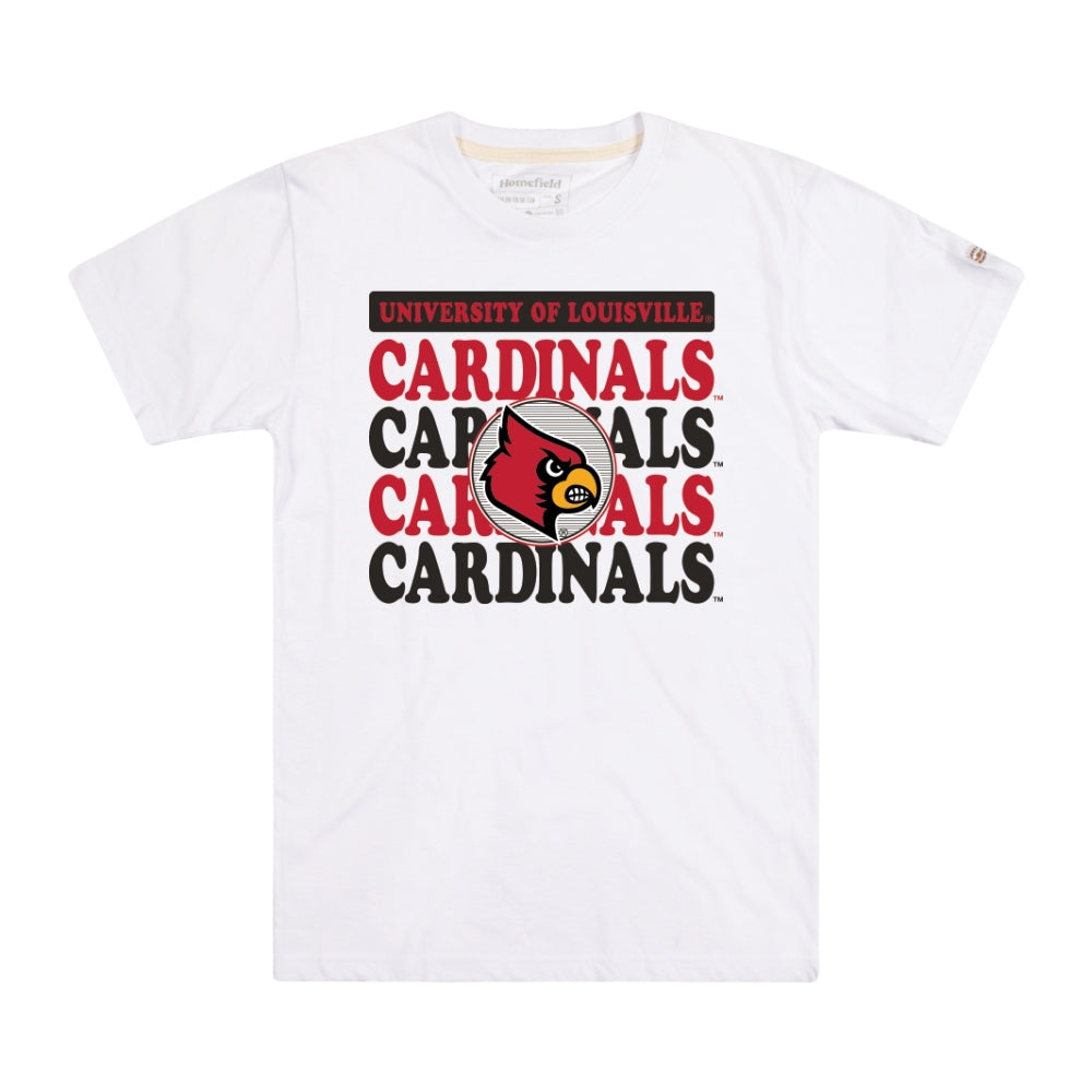 Louisville Repeating Cardinals Mascot T-Shirt