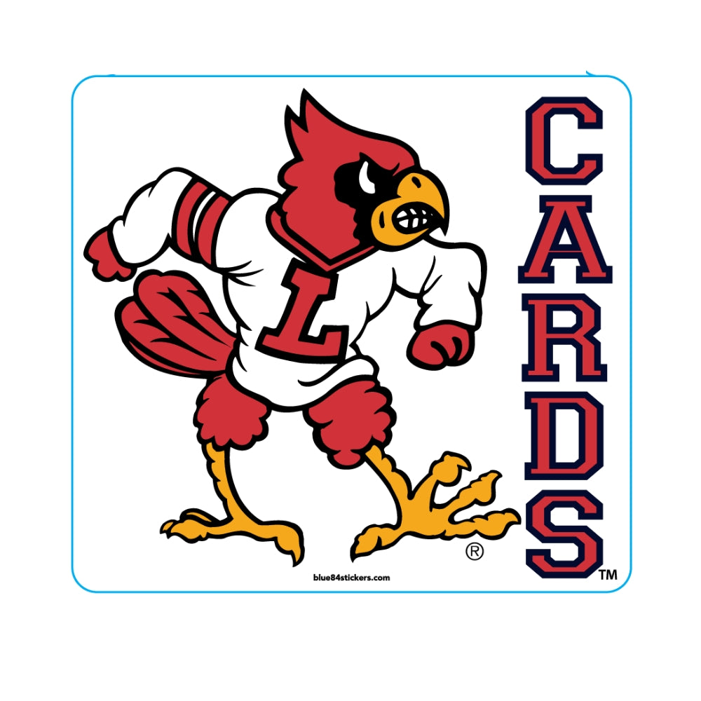 Cards Vintage Mascot Sticker