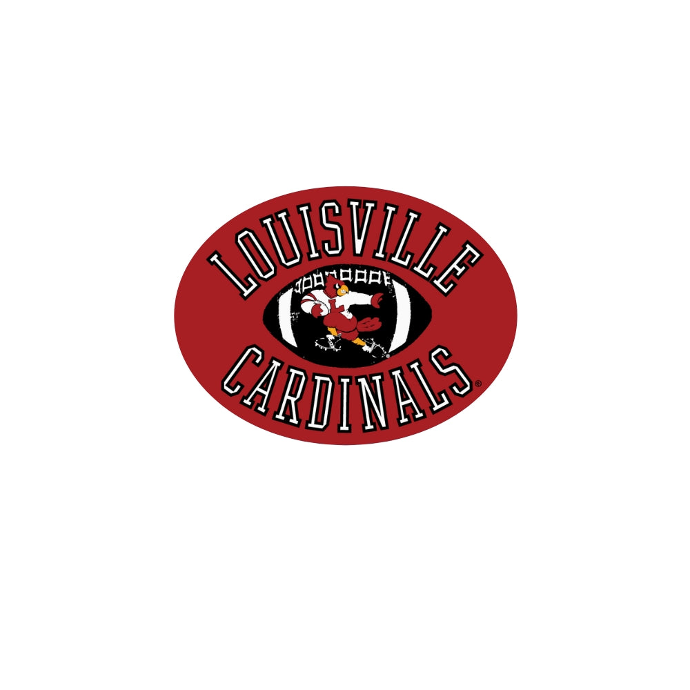 Louisville Cardinals Stiff Arm Logo Mini Football Helmet - 6 Styles Available