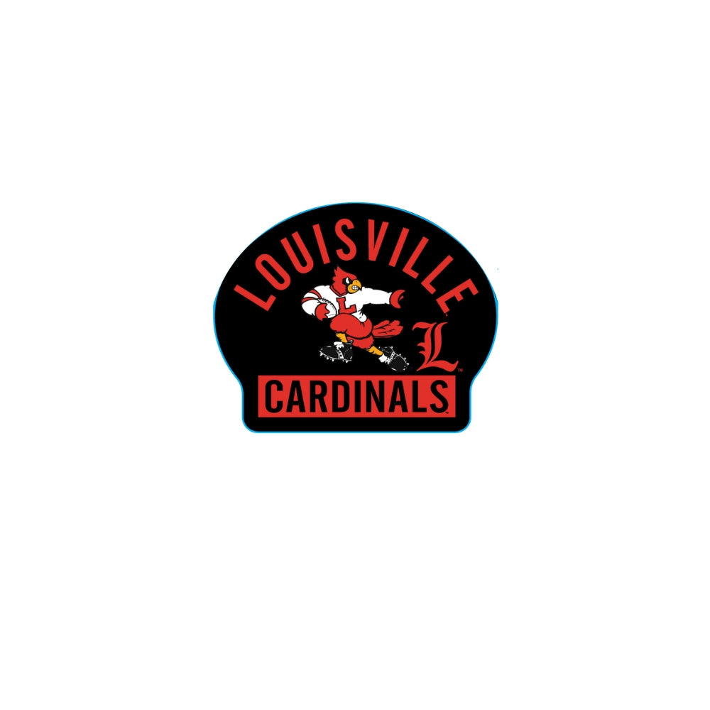 Louisville Cardinals Heisman Bird Sticker