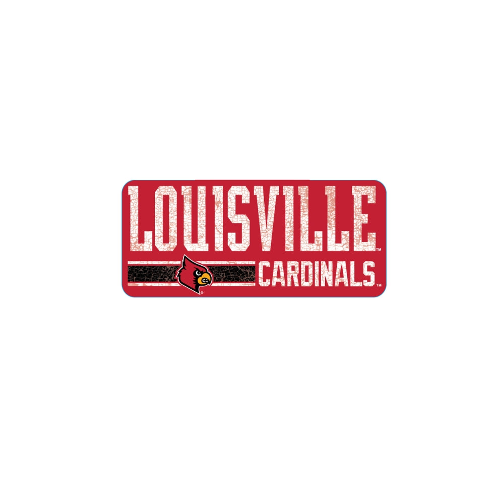 Louisville Cardinals Mascot Sticker