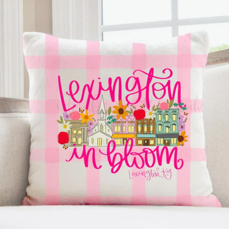 Lexington in Bloom Pillow