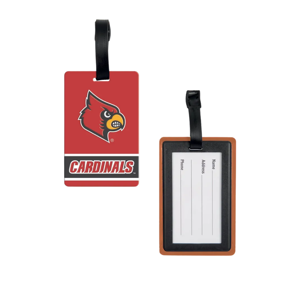 Louisville Cardinals PVC Bag Tag