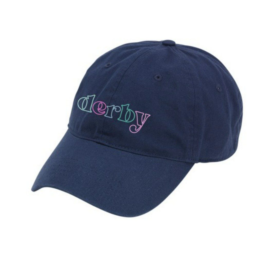 Derby Embroidery Navy Hat