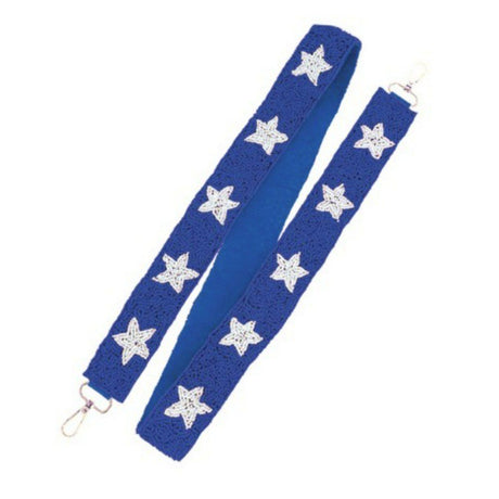 Royal Star Beaded Purse Strap