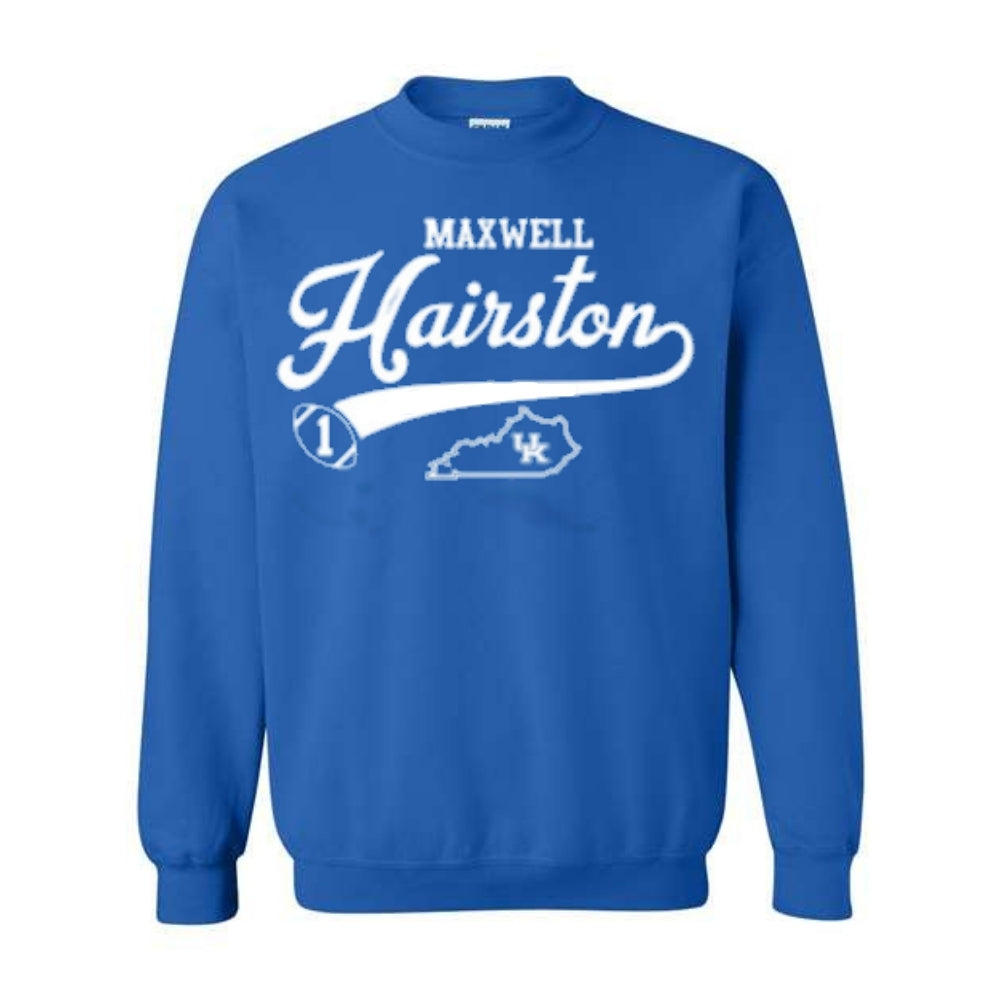 Maxwell Hairston Flair Script Crewneck