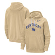 Men's Nike Tan Kentucky Wildcats Campus Club Pullover Hoodie