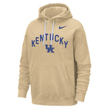 Men's Nike Tan Kentucky Wildcats Campus Club Pullover Hoodie