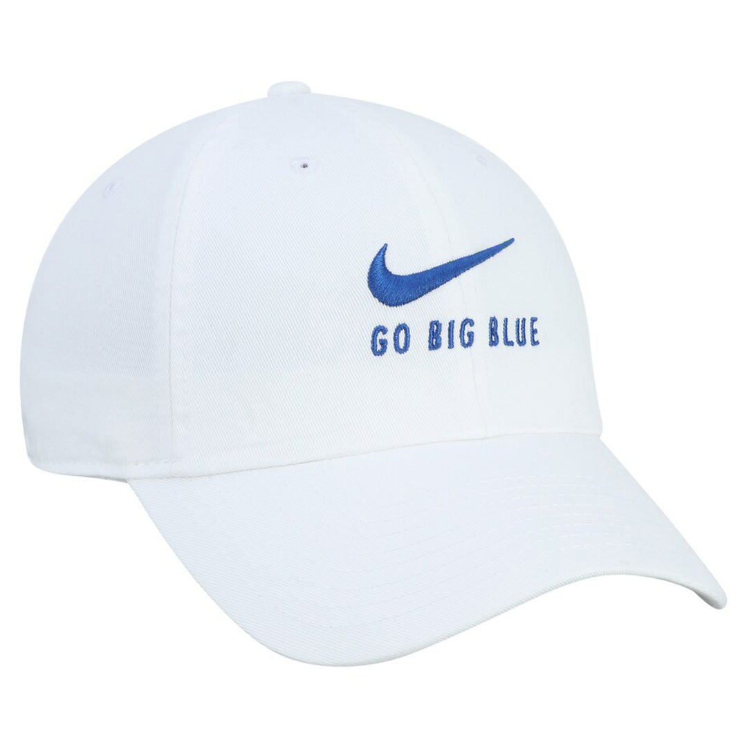 Kentucky Wildcats Nike Big Swoosh Heritage 86 Adjustable White Hat