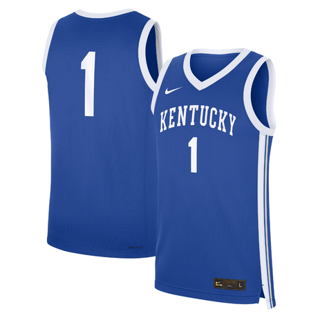 Nike Kentucky Men's Basketball #1 Replica Jersey