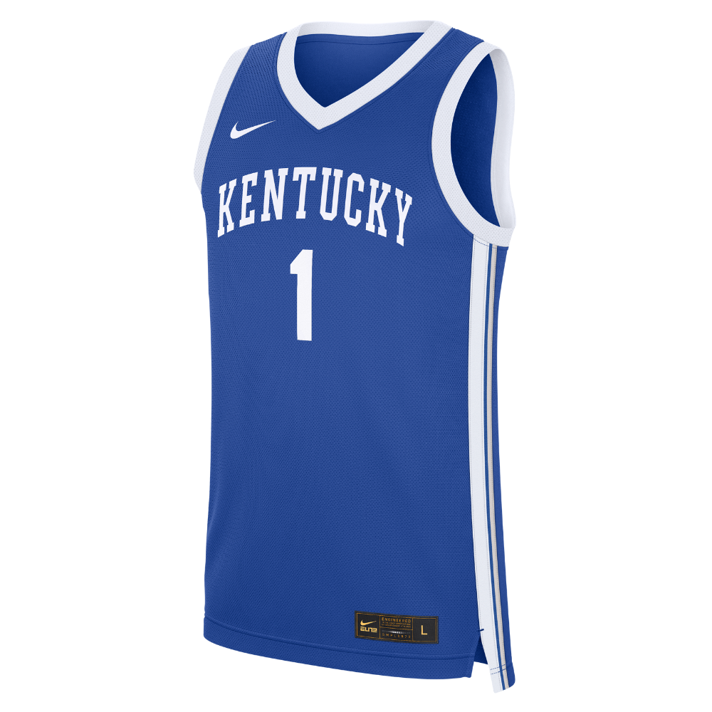 Nike Kentucky Men's Basketball #1 Replica Jersey