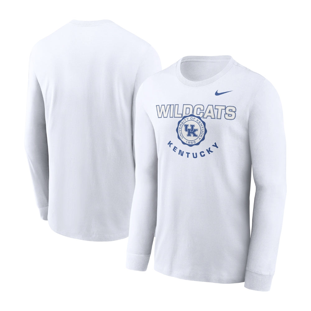 Wildcats UK Interlock Stamp Long Sleeve T-Shirt