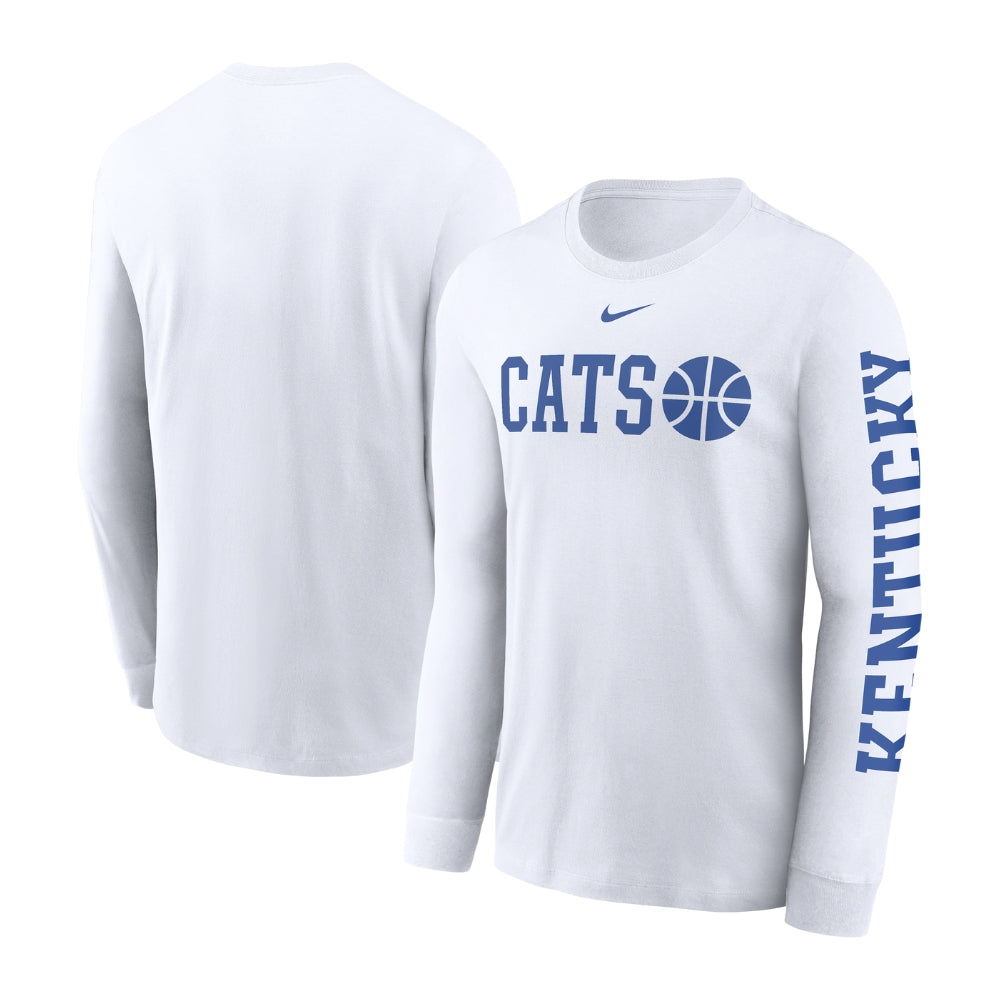 Kentucky CATS Basketball Icon Long Sleeve T-Shirt