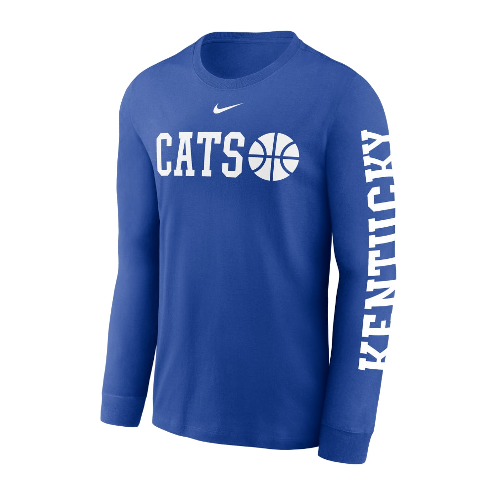 Kentucky CATS Basketball Icon Long Sleeve T-Shirt