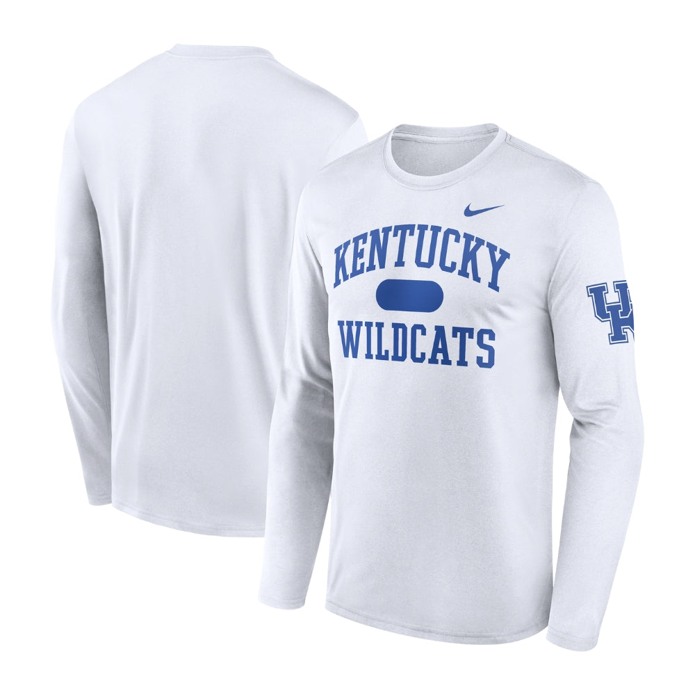 Kentucky Wildcats UK Interlock Long Sleeve Legend T-Shirt