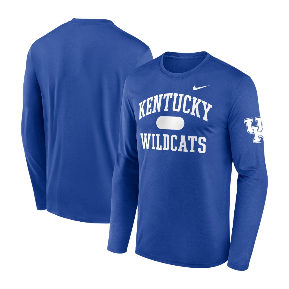 Kentucky Wildcats UK Interlock Long Sleeve Legend T-Shirt