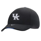 Black Nike Kentucky Wildcats 2021 Sideline Legacy91 Performance Adjustable Hat