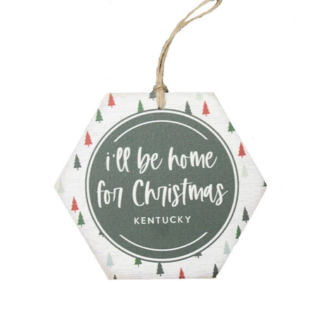 KY I'll Be Home Trees Ornament