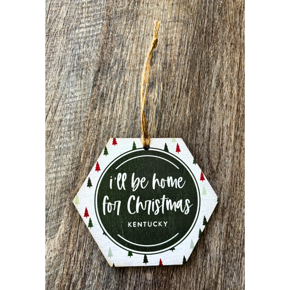 Christmas is Better in Kentucky Ornament
