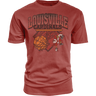 Louisville Cardinals Dunking Bird Swish T-Shirt