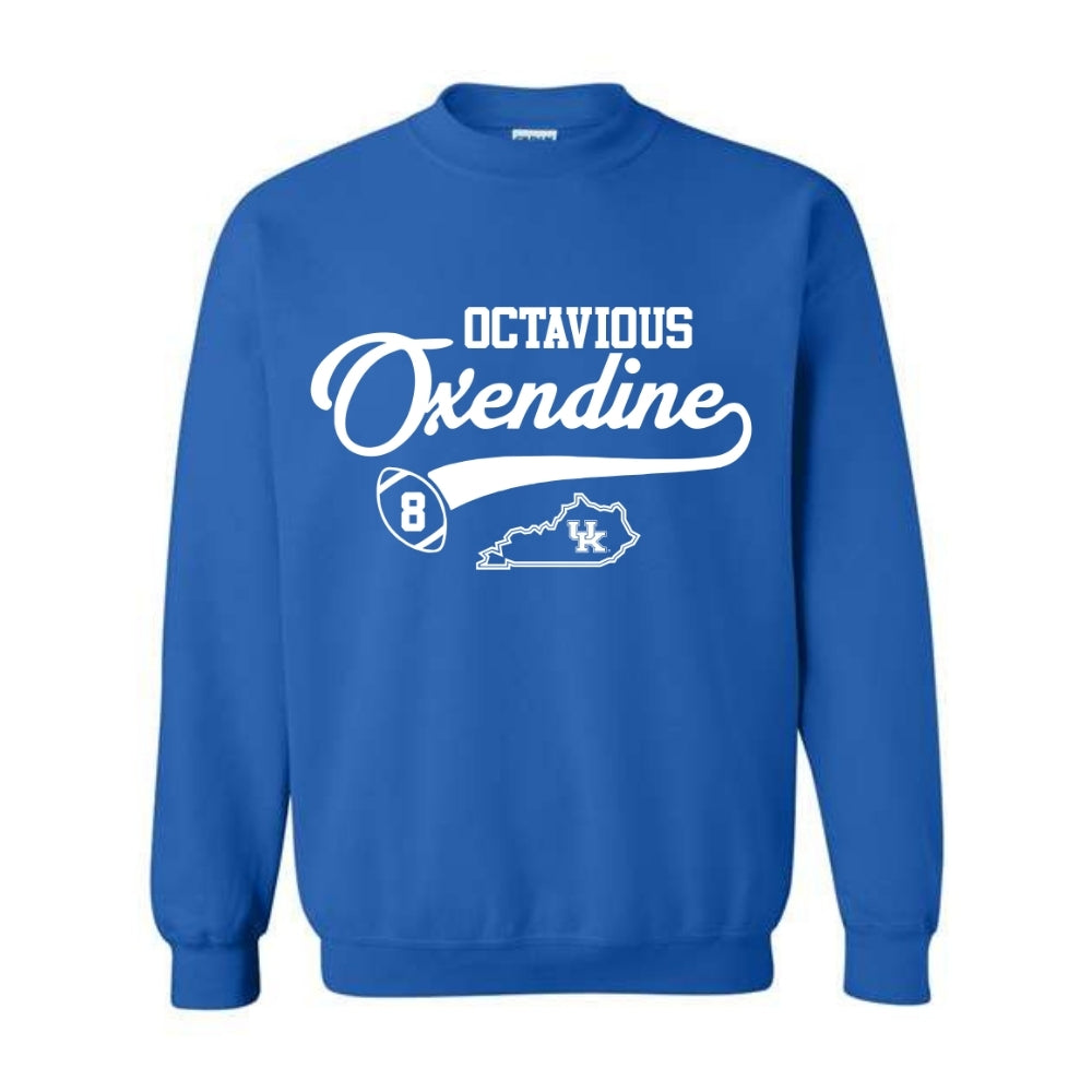 Octavious Oxendine Flair Script Crewneck