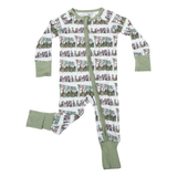 Out of The Gate Horse Racing Kids Pajamas