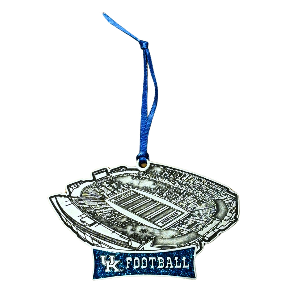 Commonwealth Stadium Pewter Ornament