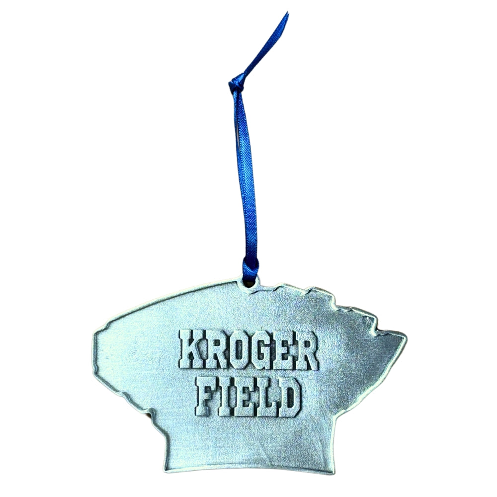 Commonwealth Stadium Pewter Ornament