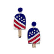 Patriotic Popcicle Earrings