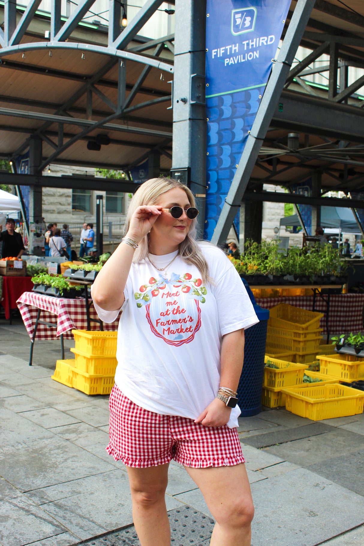 Meet Me At The Farmers Market Comfort Colors T-Shirt
